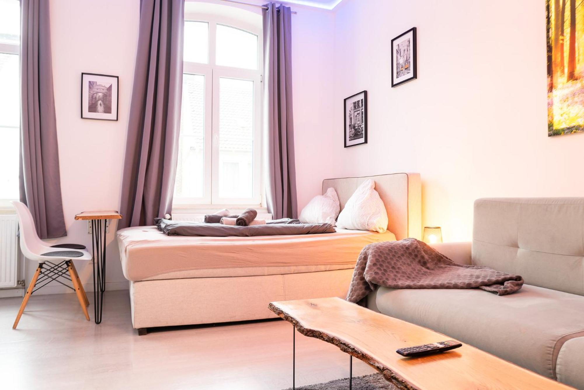 #222 Modernes City Apartment Im Herzen Von 노이스 외부 사진