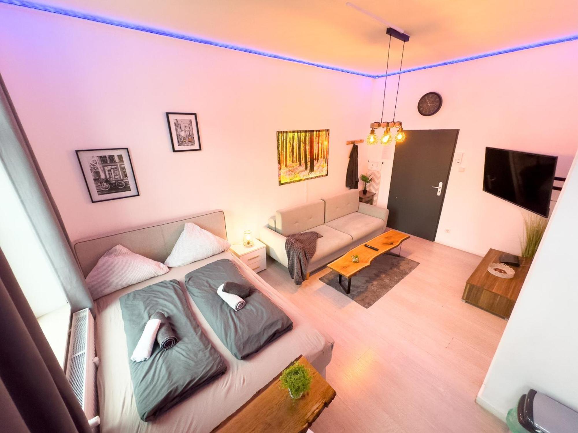 #222 Modernes City Apartment Im Herzen Von 노이스 외부 사진